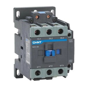 Контактор NXC-65 65а кат. 220в AC 1но+1нз AC-3 (R) CHINT 836796