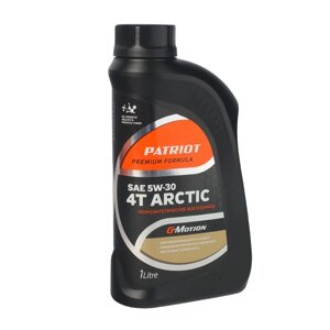 Масло полусинтетическое G-motion 5W30 4т arctic 1л patriot 850030100