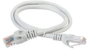 Патч-корд кат. 5E UTP 2м сер. ITK PC01-C5eu-2M
