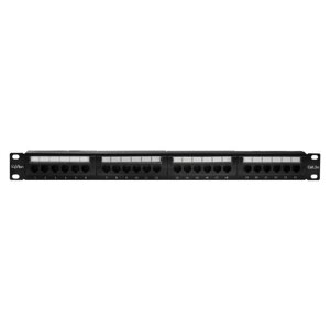 Патч-панель UTP 24хrj-45 кат. 5E 1U 19дюйм suprlan 10-0403