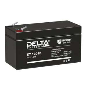 Аккумулятор ОПС 12В 1.2А. ч Delta DT 12012