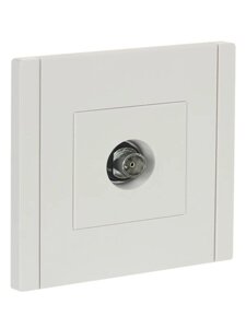 Розетка TV оконечная FORTE&PIANO FP228 бел. IEK FP-A10-O-K01