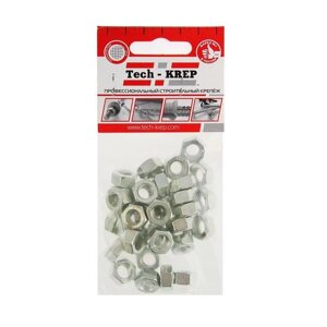 Гайка шестигранная М8 DIN 934 цинк. пакет (уп. 35шт) Tech-Krep 103026
