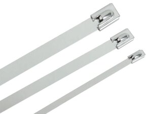 Хомут стальной ХСт 4.6х150мм (уп. 100шт) IEK UHS10-D046-150-100