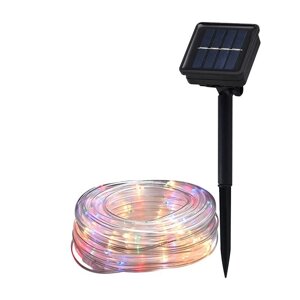 Светильник светодиодный садовый SLR-G06-100M 100LED дюралайт RGB мультицвет (заменяемый Ni-MH 500мА. ч аккумулятор)