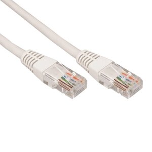 Патч-корд кат. 5E UTP 2м литой сер. Rexant 18-1005