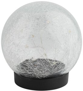 Светильник садовый ERASF012-24 Шар на солнечной батарее 15 LED 15см Эра Б0044232
