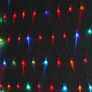 Гирлянда светодиодная «Сеть» 1.8мх1.5м 180LED 8 режимов 220В IP20 RGB ЭРА Б0041902