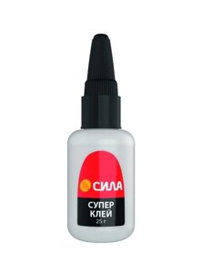 Супер-клей 25г пластик туба СИЛА Б0058949