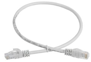 Патч-корд кат. 5E UTP 1м сер. GENERICA PC01-C5EU-1M-G
