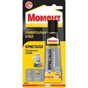 Клей «Момент Кристалл» 30мл (блист. 1шт) Момент C0037086