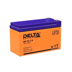 Аккумулятор UPS 12В 7.2А. ч Delta HR 12-7.2