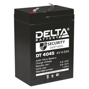 Аккумулятор ОПС 4В 4.5А. ч для прожекторов Delta DT 4045