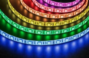Лента светодиодная 71 447 NLS-5050RGB60-14.4-IP65-12V-Pro R5 14.4Вт/м (уп. 5м) Navigator 71447