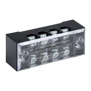 Терминал клеммный TB-1504 до 1.5кв. мм 15А 4 клеммные пары EKF tb-1504