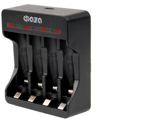 Устройство зарядное B-95USB Ni-Cd/Ni-MH (4хAA/4хAAA/1х9В «Крона»индикатор зарядки питание от USB кабель MicroUSB-USB