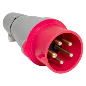 Вилка переносная 025 3р+ре+N 32а 380в IP44 proxima EKF ps-025-32-380-PRO