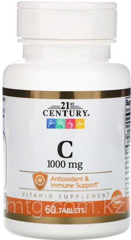 21st Century витамин Vitamin C 1000 мг 60 таблеток от компании Каркуша - фото 1
