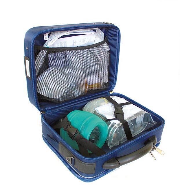 Аппарат дыхательный ручной (мешок дыхательный, языкодержатель, роторасширитель, комплект воздухводов, аспиратор от компании Каркуша - фото 1