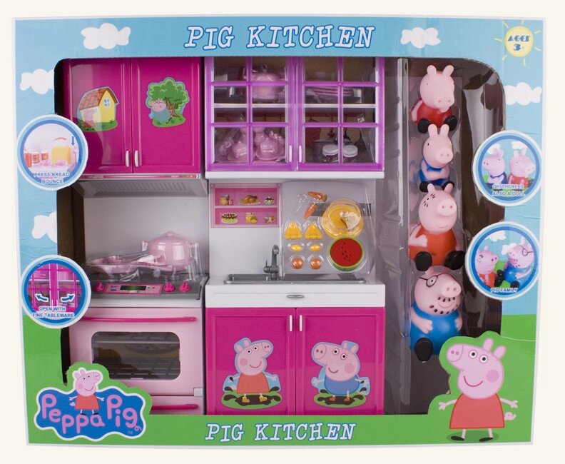 Большая кухня Свинки Пеппы (не оригинал) от компании Каркуша - фото 1