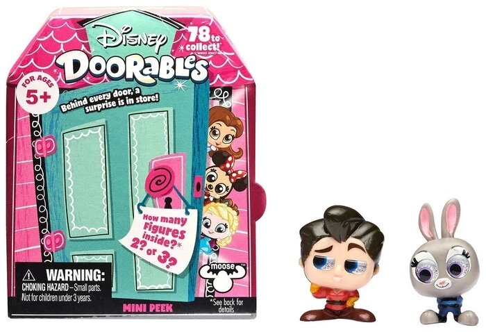 Disney Doorables 69400 Мини набор (2+ фигурок) от компании Каркуша - фото 1