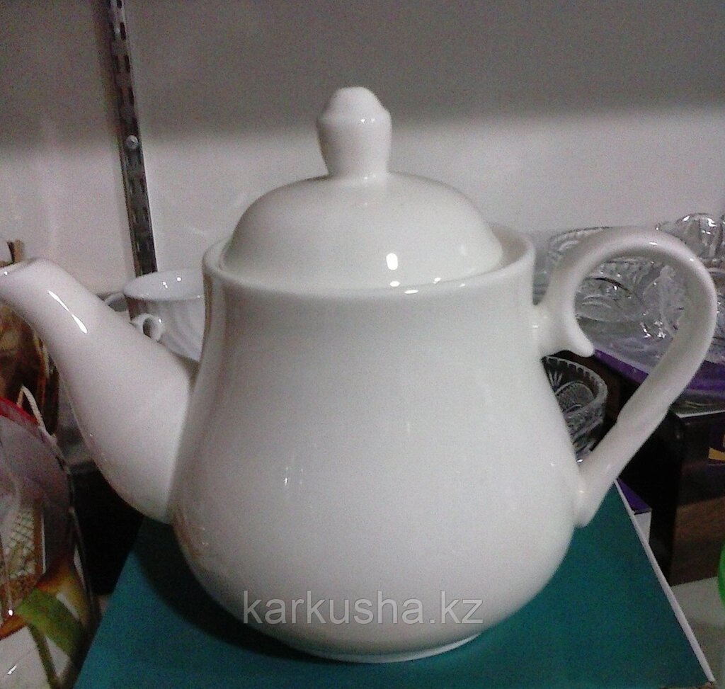 Фарфоровый чайник от компании Каркуша - фото 1