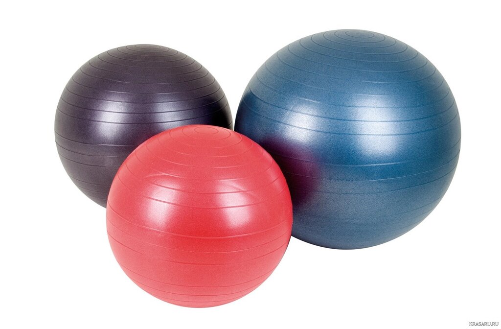 Фитбол, мяч для фитнеса и для беременных, d=65см от компании Каркуша - фото 1