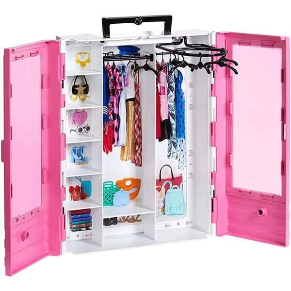 GBK11 Barbie. Игровой набор "Розовый шкаф модницы" от компании Каркуша - фото 1