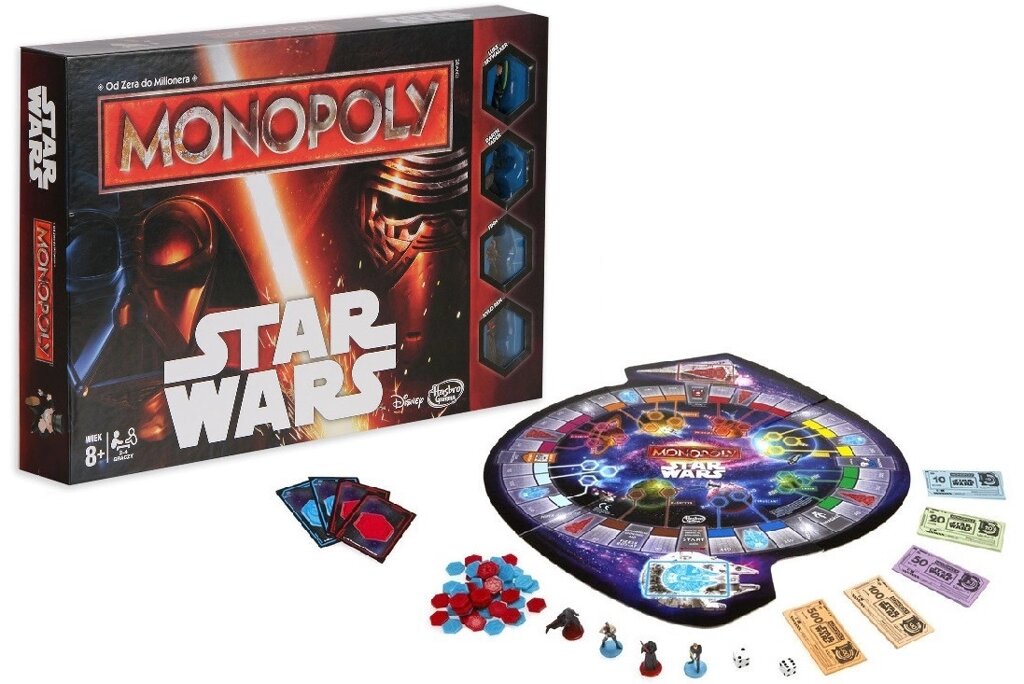 Игра Монополия Monopoly STAR WARS от компании Каркуша - фото 1