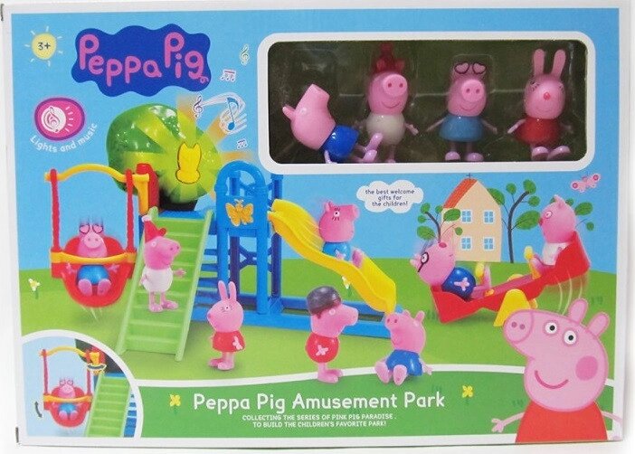 Игровой набор Детский парк (Свинка Пеппа)(не оригинал) от компании Каркуша - фото 1
