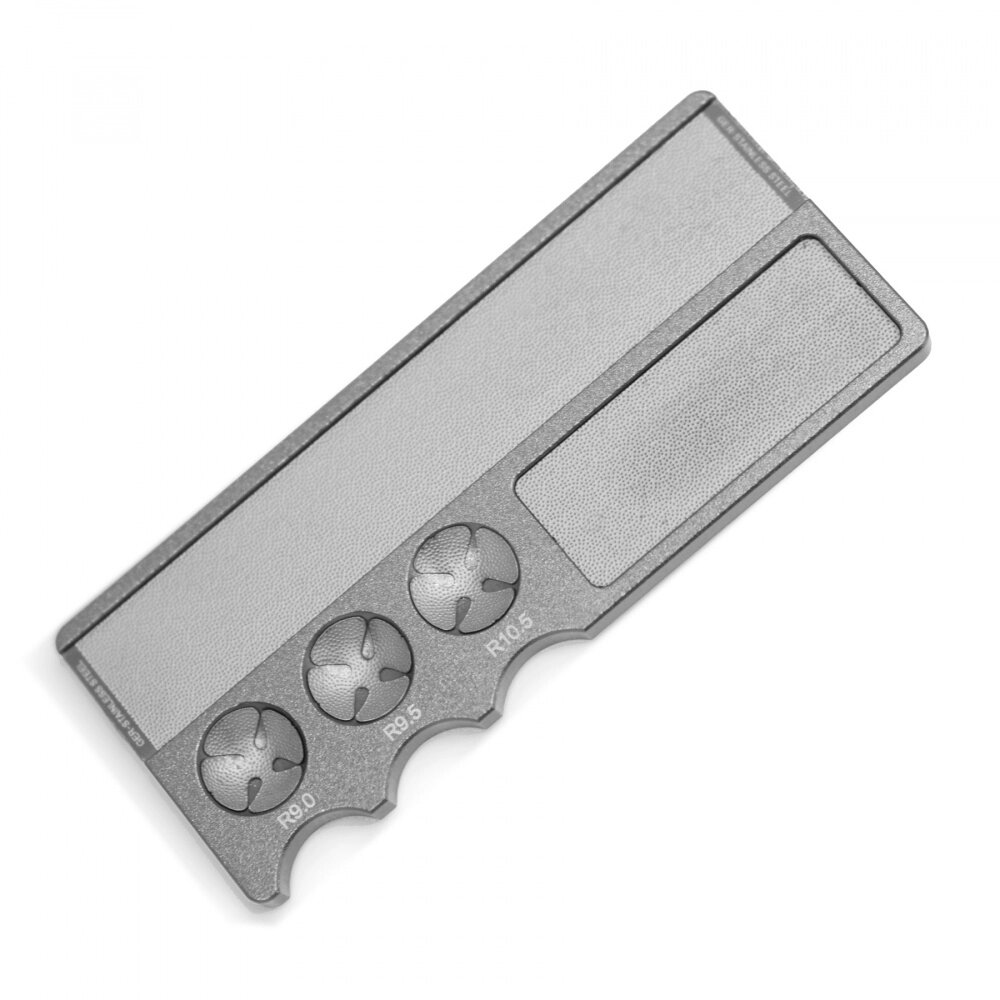 Инструмент-корректор для наклейки 3 в 1 серебро от компании Каркуша - фото 1