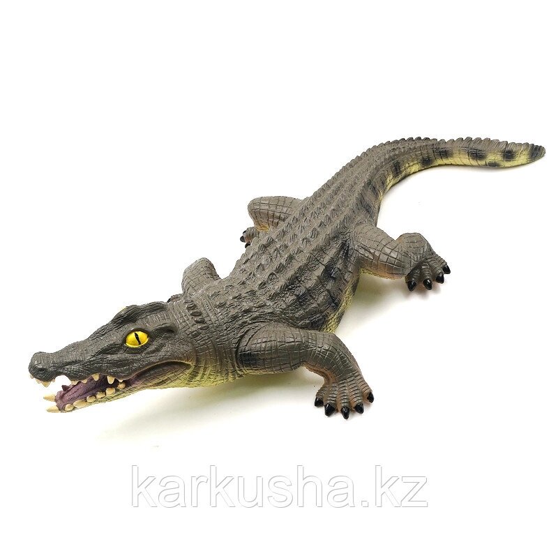 Интерактивная игрушка Крокодил от компании Каркуша - фото 1