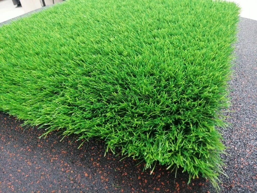 Искусственный газон высота ворса 50мм (5см) от компании Каркуша - фото 1