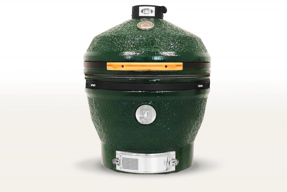 Керамический гриль-барбекю 24 дюйма CFG CHEF (зеленый) (61 см) от компании Каркуша - фото 1
