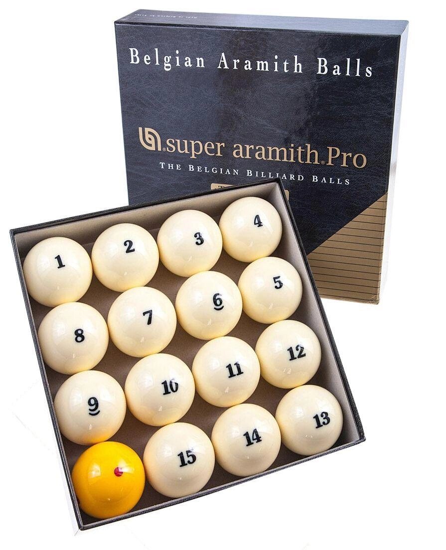 Комплект шаров 67 мм «Super Aramith Pro Tournament» от компании Каркуша - фото 1