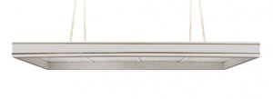 Лампа Neo 4 секции ЛДСП (серый (ЛДСП), фурнитура хром,4 точки крепления)