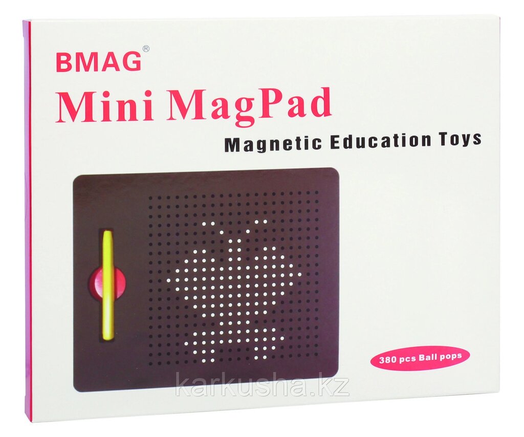 Магнитный планшет для рисования "Mini Mag Pad" от компании Каркуша - фото 1