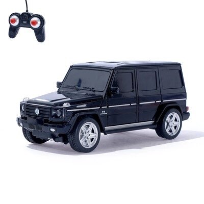 Машина 27029 Р/У 1:24 Mersedes-Benz G55 AMG, 27,5х14х11,5, свет, на батарейках (5шт АА - не входят в комплект) от компании Каркуша - фото 1