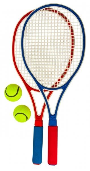 Набор для большого тенниса «First Tennis» (с пластиковыми ракетками) от компании Каркуша - фото 1