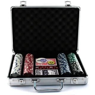 Набор для Покера в Кейсе 200 Фишек от компании Каркуша - фото 1