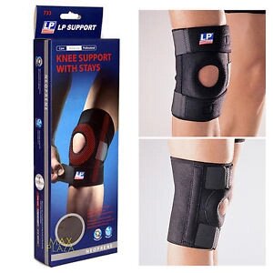 Наколенник защитный Knee support with stays на застежках