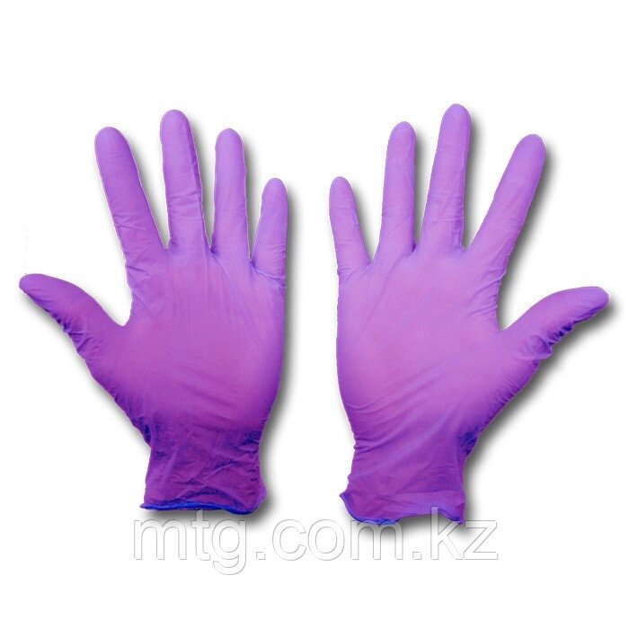 Перчатки Nitrile-Tex нестерильные от компании Каркуша - фото 1