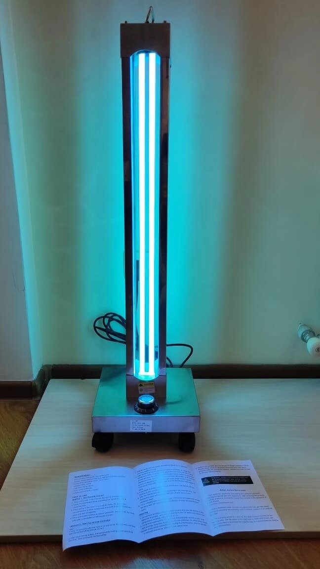 Передвижная кварцевая ультрафиолетовая лампа от компании Каркуша - фото 1