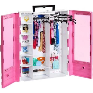 GBK11 Barbie. Игровой набор "Розовый шкаф модницы"