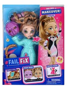 ФейлФикс 38190 Игровой набор кукла 2в1 Слэйт Диджей с акс. TM FAILFIX
