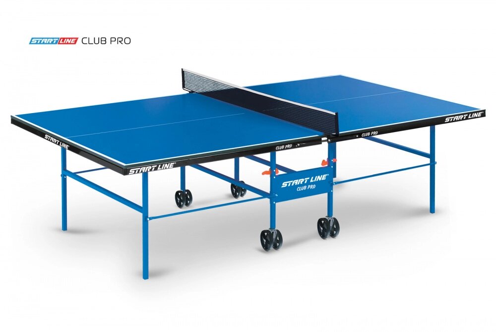 Стол теннисный Club-Pro Синий от компании Каркуша - фото 1