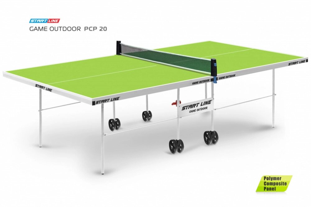 Стол теннисный Game PCP Всепогодный от компании Каркуша - фото 1