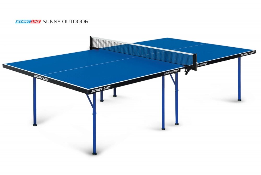 Стол теннисный Sunny Всепогодный Синий от компании Каркуша - фото 1