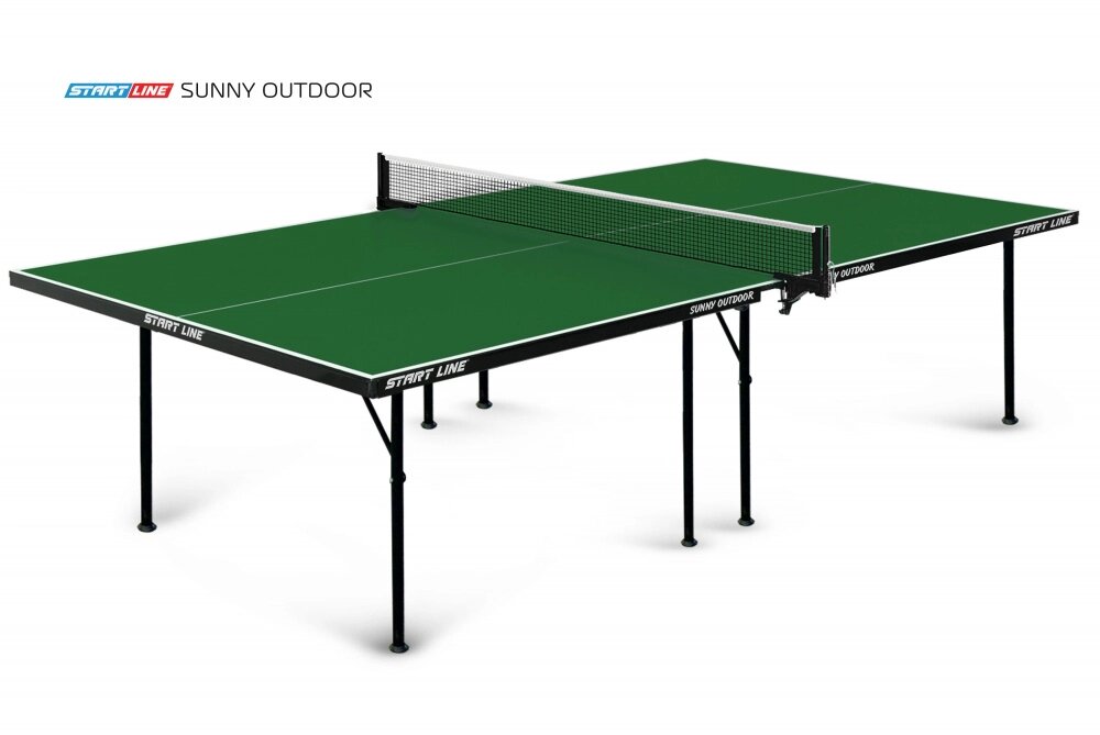 Стол теннисный Sunny Всепогодный Зелёный от компании Каркуша - фото 1