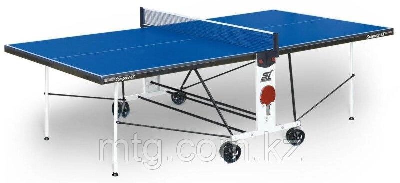 Теннисный стол для помещений "Start line Compact LX Indoor" (274 х 152,5 х 76 см) с сеткой от компании Каркуша - фото 1